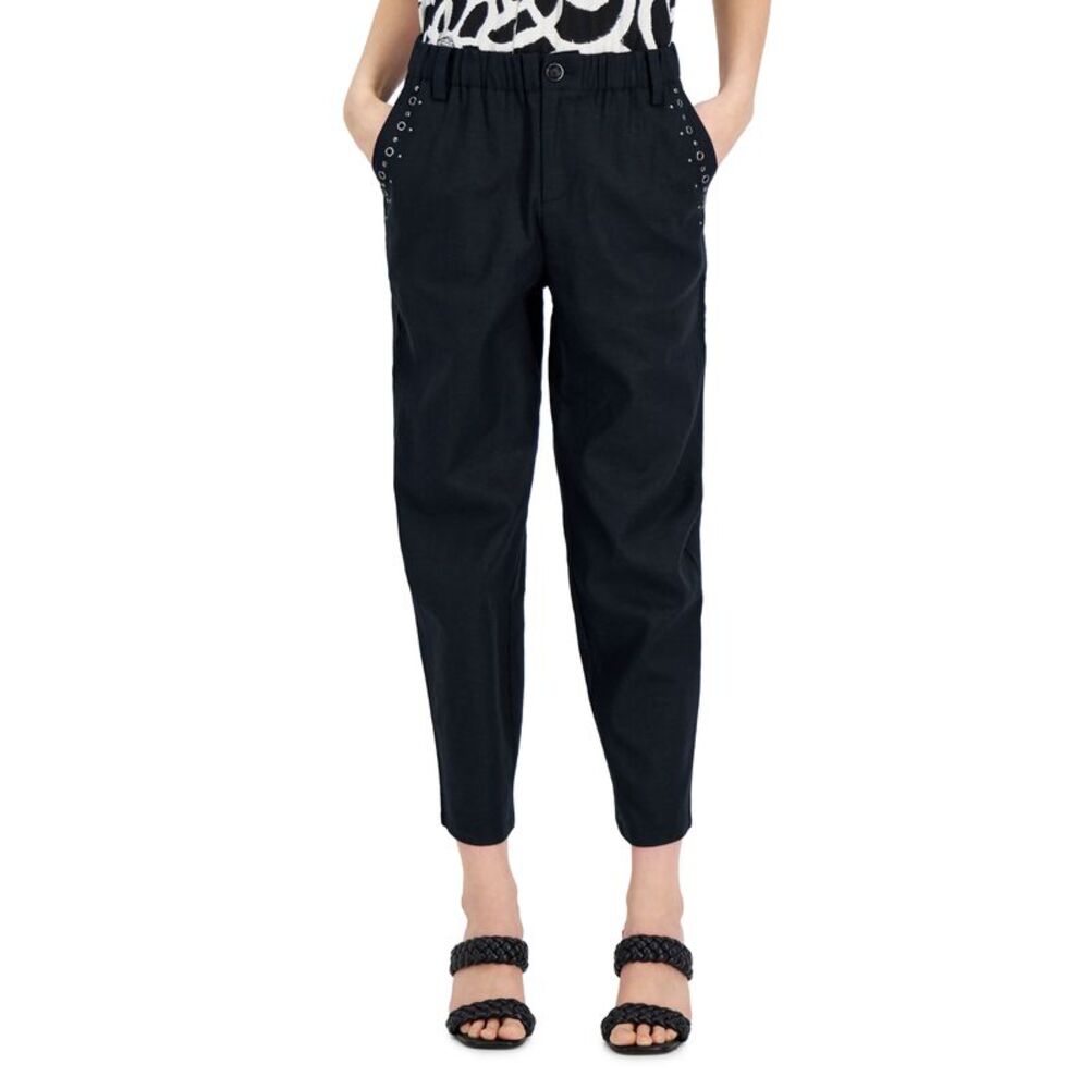 INC International Concepts Grommet Trim Pants
